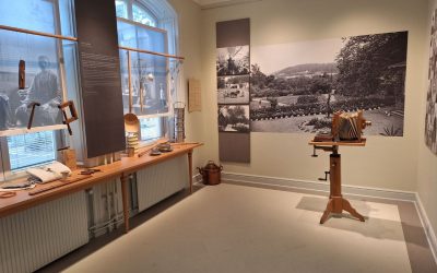 Faktaspäckad utställning  med fokus på Ulleråkers tidigare verksamhet