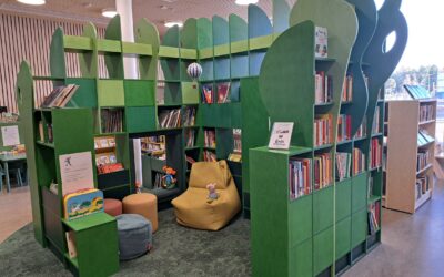 Bibliotek i Uppsala – Nyöppnat bibliotek i Rosendal